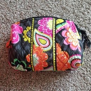 Vera Bradley Ziggy Zinnia Makeup Bag